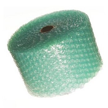 Biodegradable and Recyclable Green Bubble Cushioning Wrap