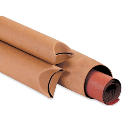 Kraft Crimped End Tubes-1.5" Diameter