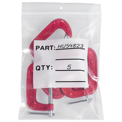 Reclosable Parts Bags with Hang Holes