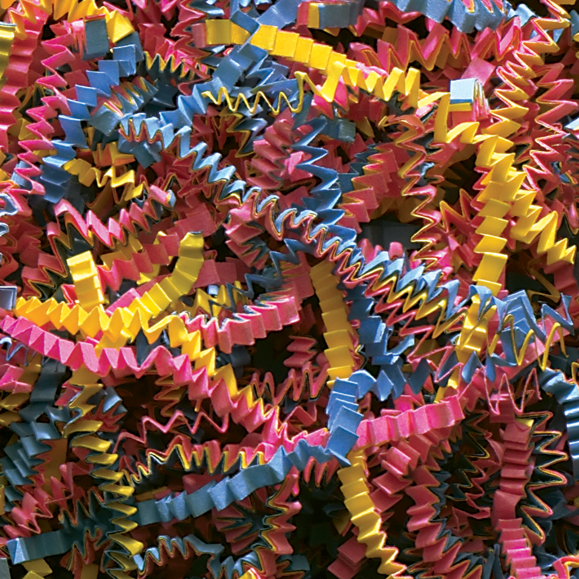 Blended Colors Crinkle Paper