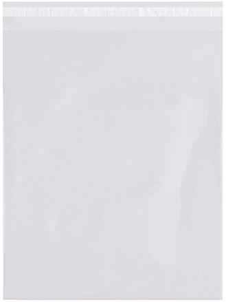 Flat Resealable Poly Bags - 1.5 mil