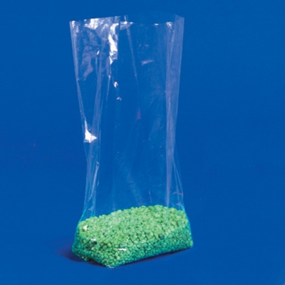 Gusseted Flat Poly Bags - 1.5 mil