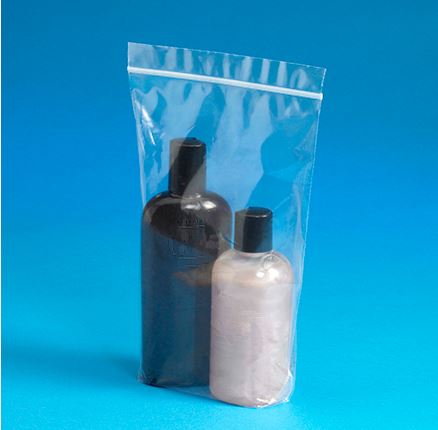 Gusseted Reclosable Poly Bags