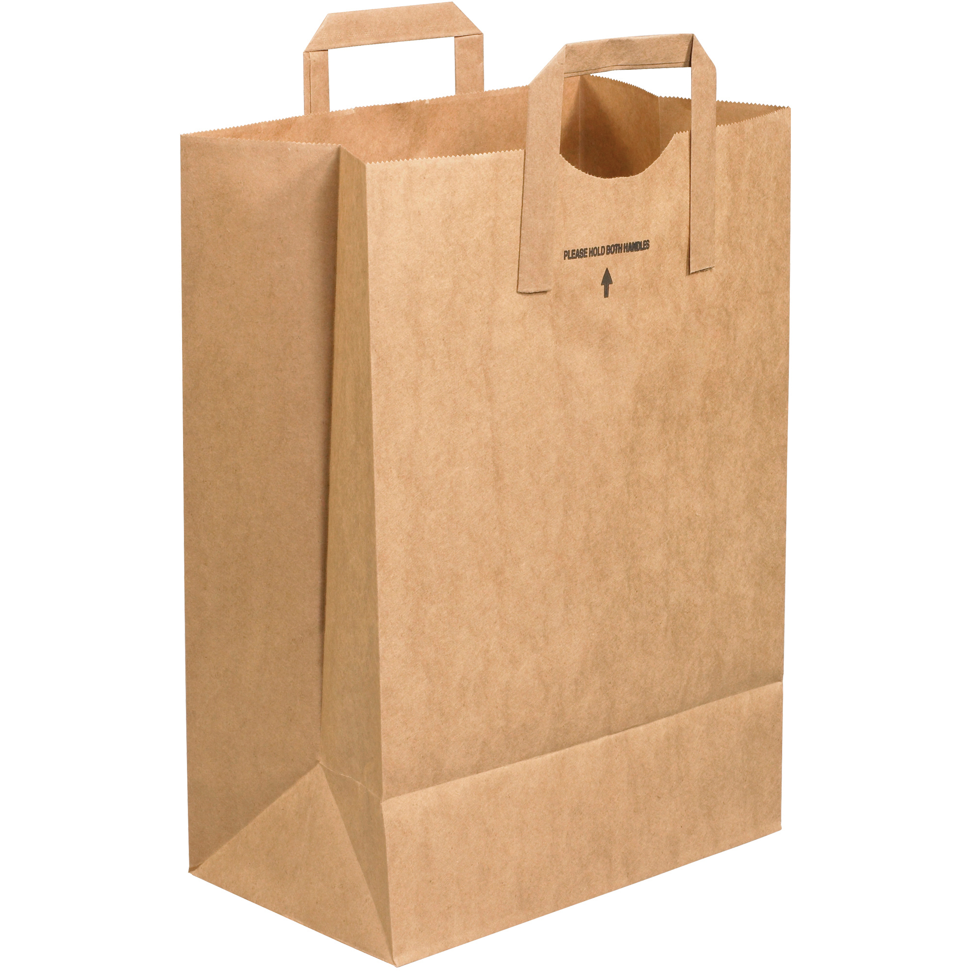 Flat Handle Grocery Bags