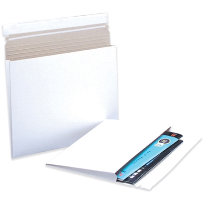 White Gusseted Mailers