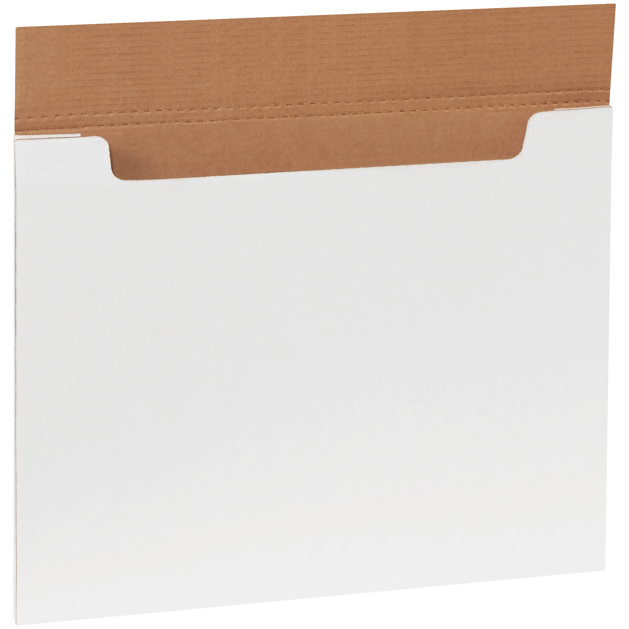 Jumbo White Easy-Fold Bookfold Mailers