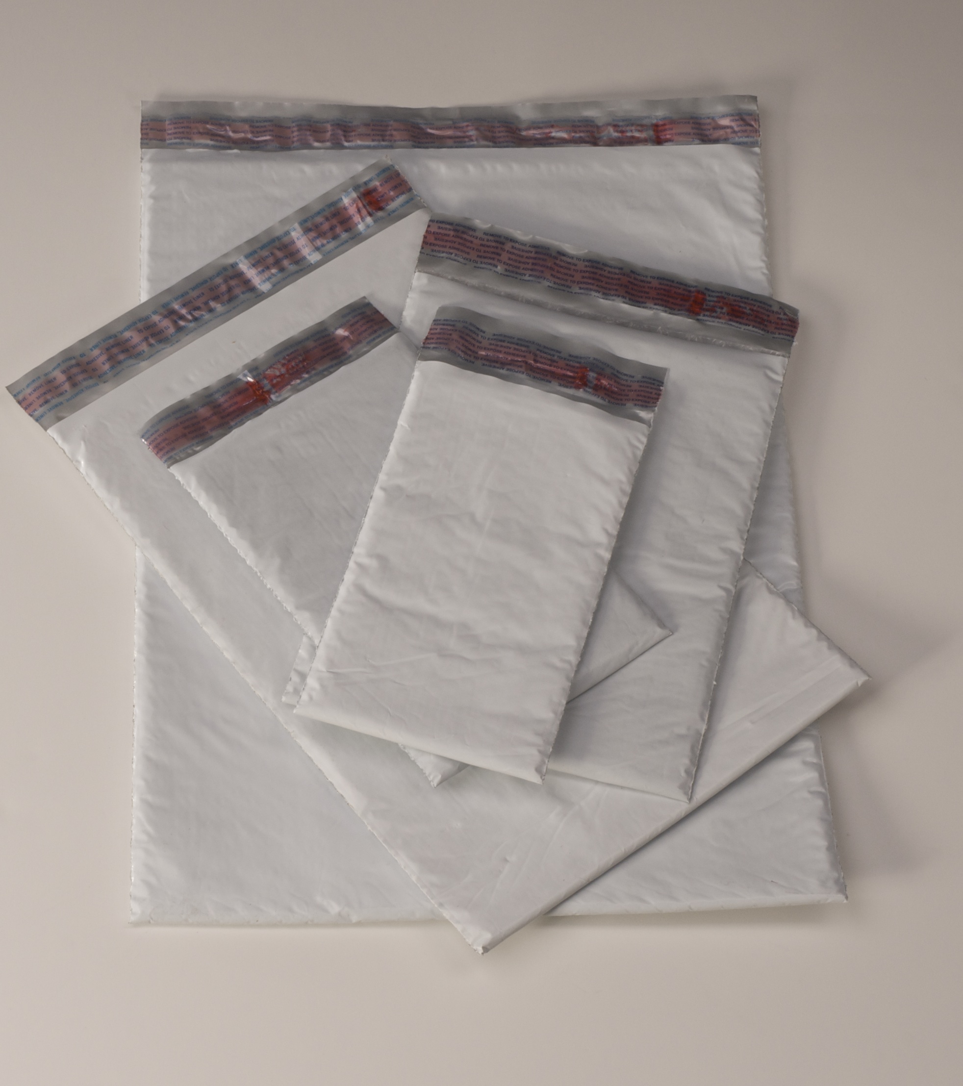 Poly Bubble Mailers - White