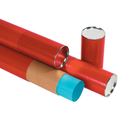 Red Telescoping Tubes