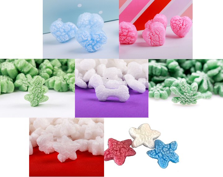 FunPak Fun Shapes Biodegradable Compostable Packing Peanuts