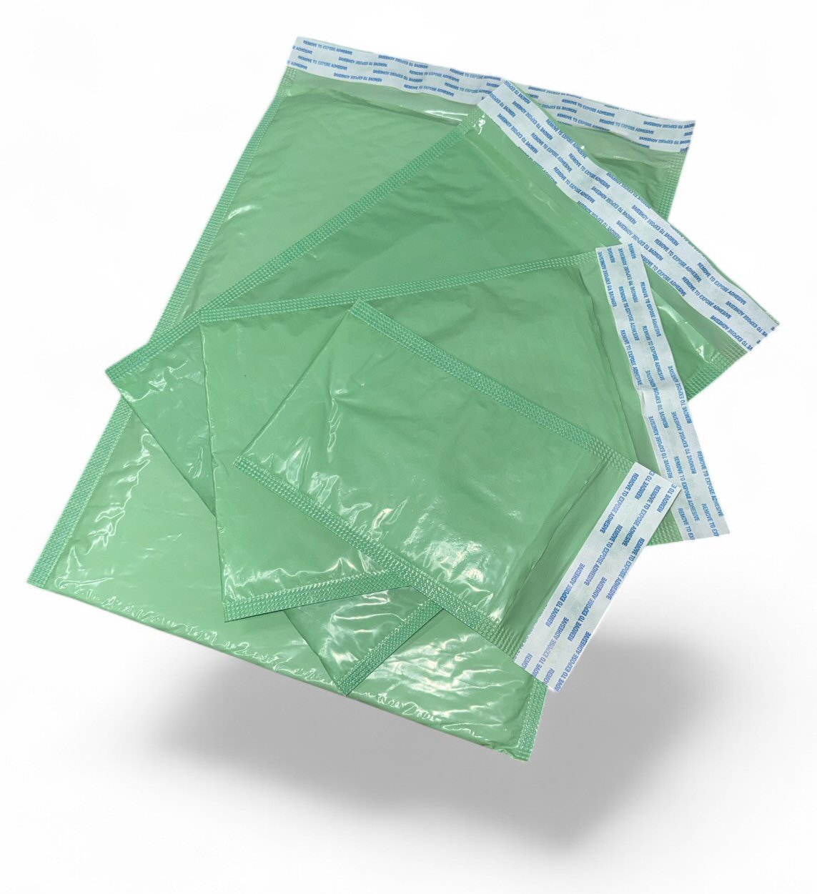 BioNatur Biodegradable & Recyclable Green Poly Bubble Mailers