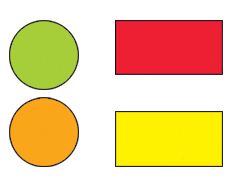 Blank Circle & Rectangle Packs