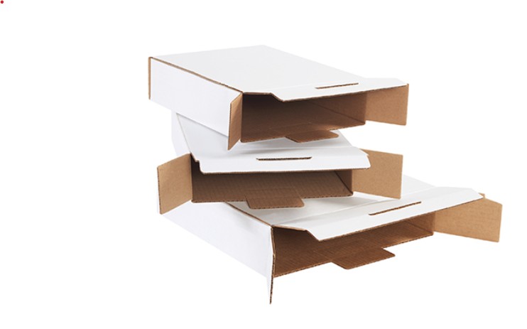 White Side Loading Locking Mailers