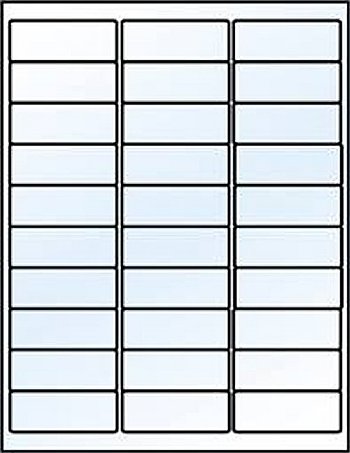5160 30-Up Labels