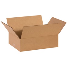 25-15 x 11 x 4" Flat Corrugated Boxes