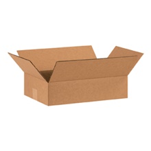 25-16 x 10 x 4" Flat Corrugated Boxes