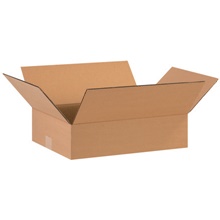 25-16 x 12 x 4" Flat Corrugated Boxes