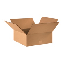 25-16 x 16 x 6" Flat Corrugated Boxes