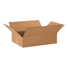25-20 x 14 x 4" Flat Corrugated Boxes
