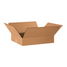 25-20 x 16 x 4" Flat Corrugated Boxes