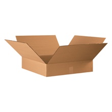 10-22 x 22 x 4" Flat Corrugated Boxes