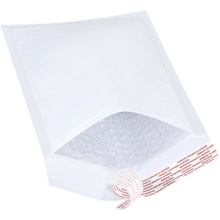 7 1/4 x 12" White #1 Self-Seal Bubble Mailers