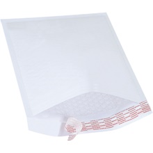 25-8 1/2 x 12" White (25 Pack) #2 Self-Seal Bubble Mailers