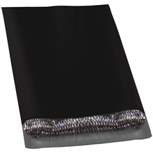 100-12 x 15 1/2" Black Poly Mailers