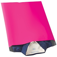 100-14 1/2 x 19" Pink Poly Mailers