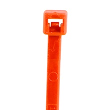 1000-8" 40# Fluorescent Red Cable Ties