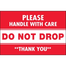 2 x 3" - "Do Not Drop" Labels