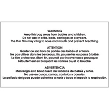 3 x 5" - "Warning - Keep this Bag Away..." Label