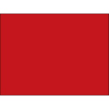 3 x 4" Red Inventory Rectangle Labels
