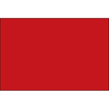 3 x 6" Red Inventory Rectangle Labels