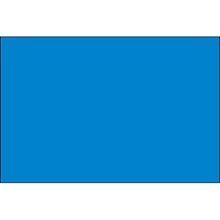 2 x 4" Light Blue Inventory Rectangle Labels