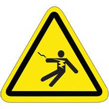 2.25" Triangle - General Danger Durable Safety Label