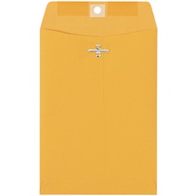 1000-6 x 9" Kraft Clasp Envelopes