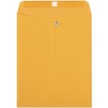 500-9 1/2 x 12 1/2" Kraft Clasp Envelopes