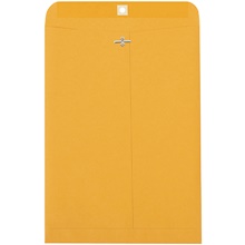 500-9 1/4 x 14 1/2" Kraft Clasp Envelopes