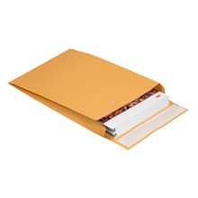 250-10 x 15 x 2" Kraft Expandable Self-Seal Envelopes