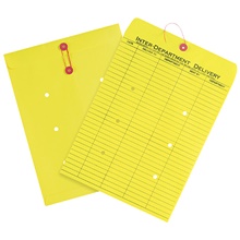 100-10 x 13" Yellow Inter-Department Envelopes