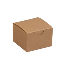100-3 x 3 x 2" Kraft Gift Boxes