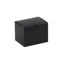 100-6 x 4 1/2 x 4 1/2" Black Gloss Gift Boxes