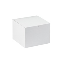 50-8 x 8 x 6" White Gift Boxes
