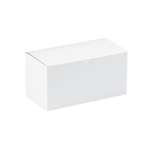 100-9 x 4 1/2 x 4 1/2" White Gift Boxes