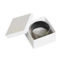 100-3 1/2 x 3 1/2 x 2" White Jewelry Boxes