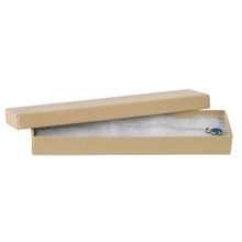 100-8 x 2 x 7/8" Kraft Jewelry Boxes