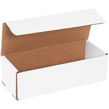 50-10 x 4 x 3" White Corrugated Mailers