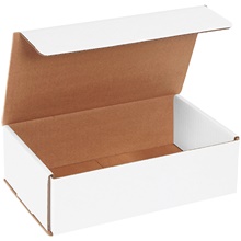 50-10 x 6 x 3" White Corrugated Mailers