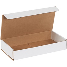 50-12 x 6 x 2" White Corrugated Mailers
