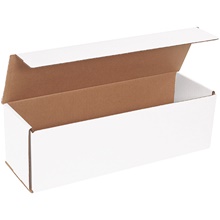 50-16 x 5 x 5" White Corrugated Mailers